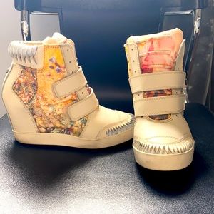 Diesel heeled sneakers